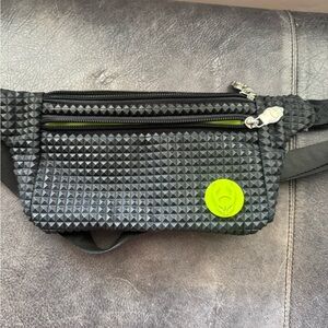 Cyberdog RUBBERIZED BUM BAG BLACK Fanny Pack